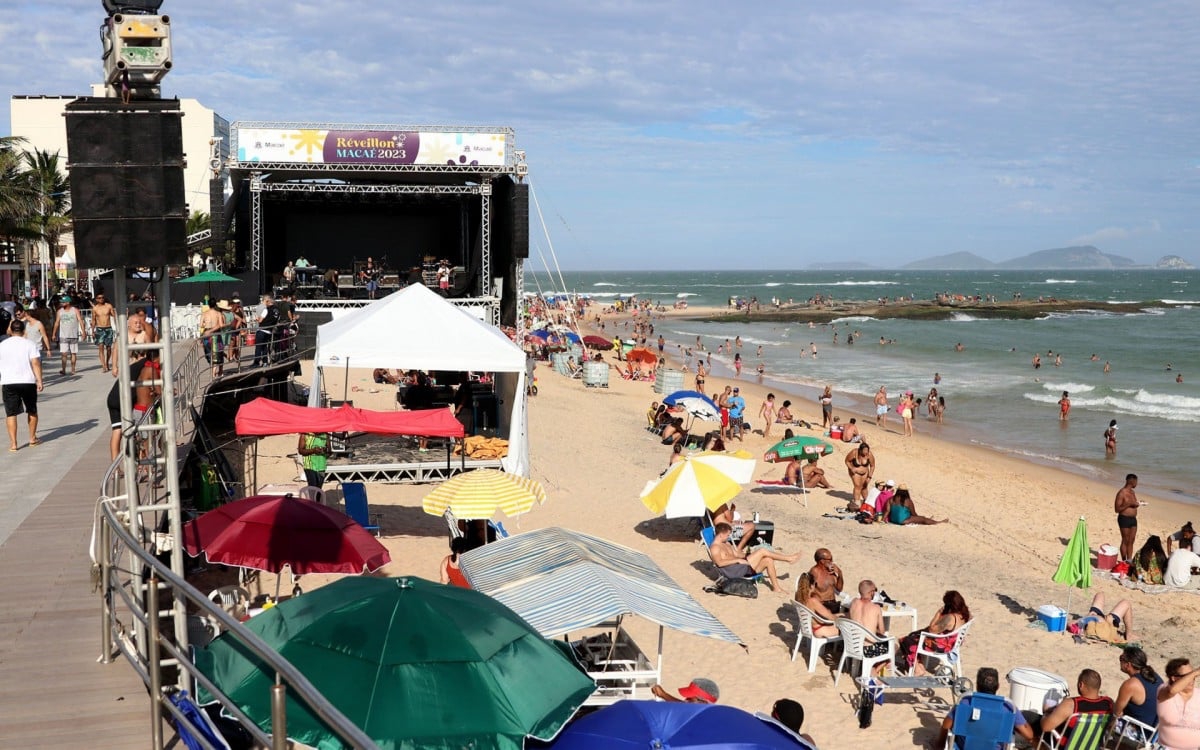 Praia dos Cavaleiros em Macaé – RJ